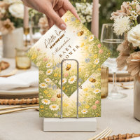 Honigwiese Baby Shower mit Wildblumen
