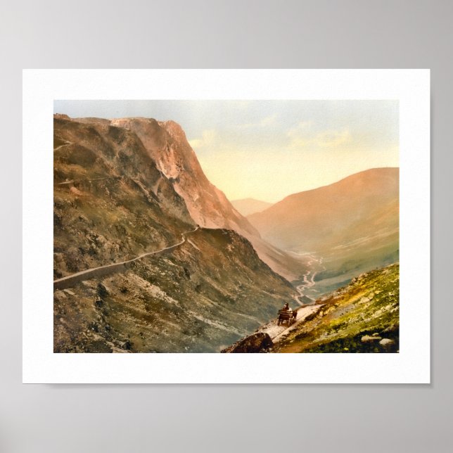 Honister Pass, Lake District, England Poster (Vorne)