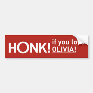 "HONK! " AUTOAUFKLEBER