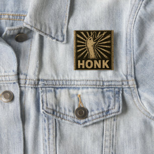 Honk Gans Lustige Ente Huhn Meme Button