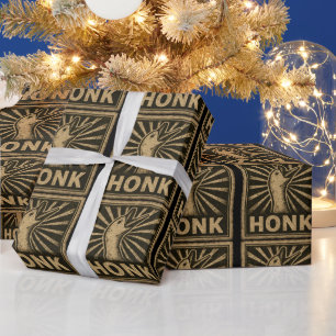 Honk Gans Lustige Ente Huhn Meme Geschenkpapier
