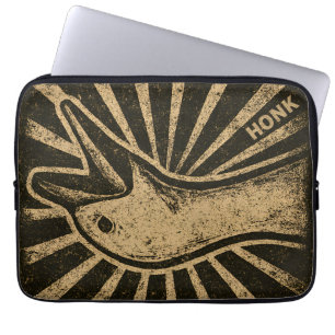 Honk Gans Lustige Ente Huhn Meme Laptopschutzhülle
