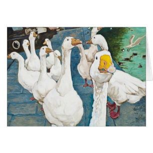 Honk! Gänse in der Stadt kundengerecht