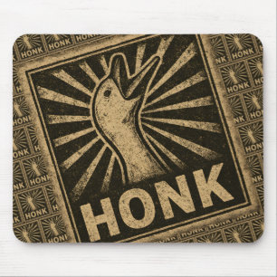 Honk Goose Funny Duck Chicken Meme Mousepad