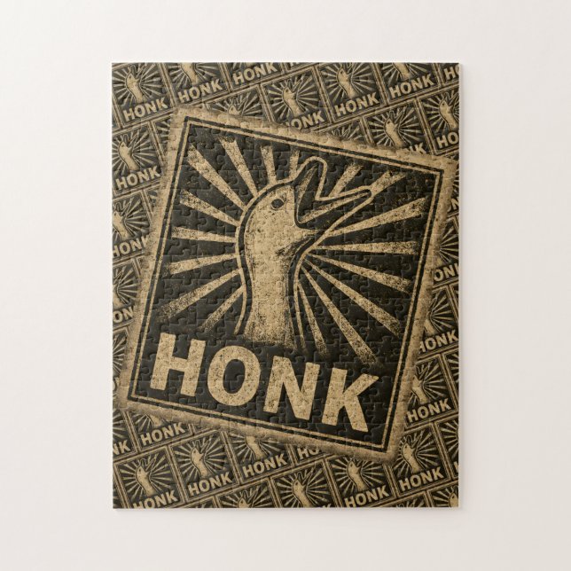Honk Goose Funny Duck Chicken Meme Puzzle (Vertikal)