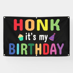 Honk ist mein Geburtstag Banner