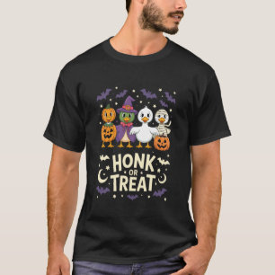 Honk Or Treat Gans Halloween Kostüm T-Shirt
