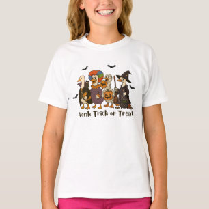 Honk Trick oder Treat Halloween-Goose-Kostüm T-Shirt