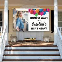 Honk & Wave Birthday Balloon Benutzerdefinierter F