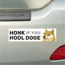 HONK wenn Sie Doge Dogecoin Shiba Inu