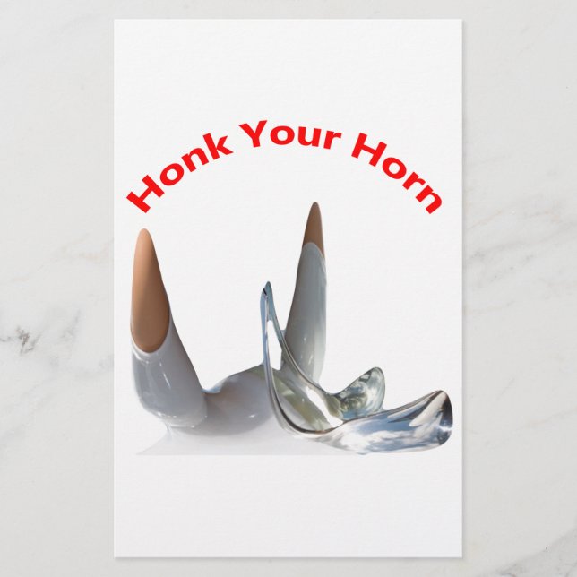 Honk Your Horn Briefpapier (Vorderseite)