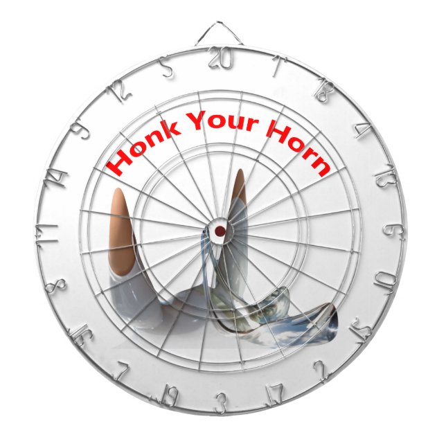 Honk Your Horn Dart Boards Dartscheibe (vorne)