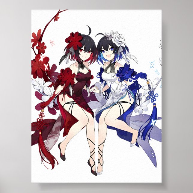 Honkai Impact 3. Seele Doubled Bliss Poster (Vorne)
