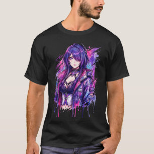 Honkai Star Rail Acheron Galaxy Ranger Geheimnisvo T-Shirt