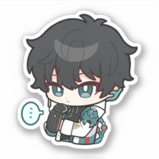 Honkai Star Rail Chibi Dan Heng Sticker