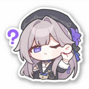 Honkai Star Rail Chibi Herta Sticker