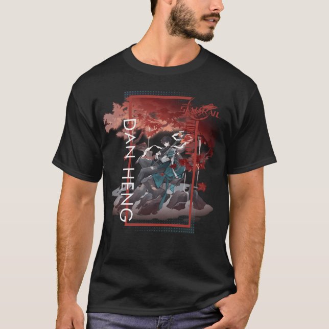 Honkai Star Rail - Dan Heng - Character Portrait T-Shirt (Vorderseite)