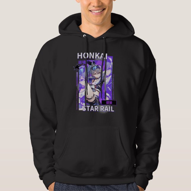 Honkai Star Rail Silver Wolf Hoodie (Vorderseite)