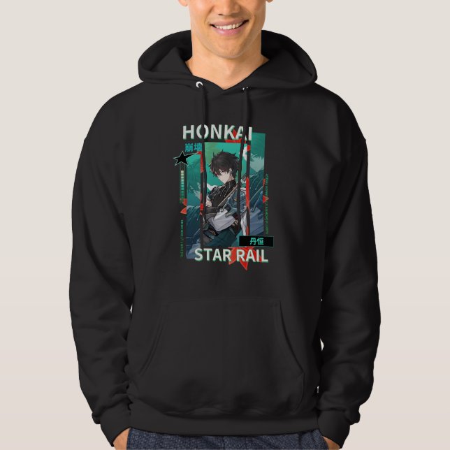 Honkai Star Rail Trailblazer Dan Heng Hoodie (Vorderseite)