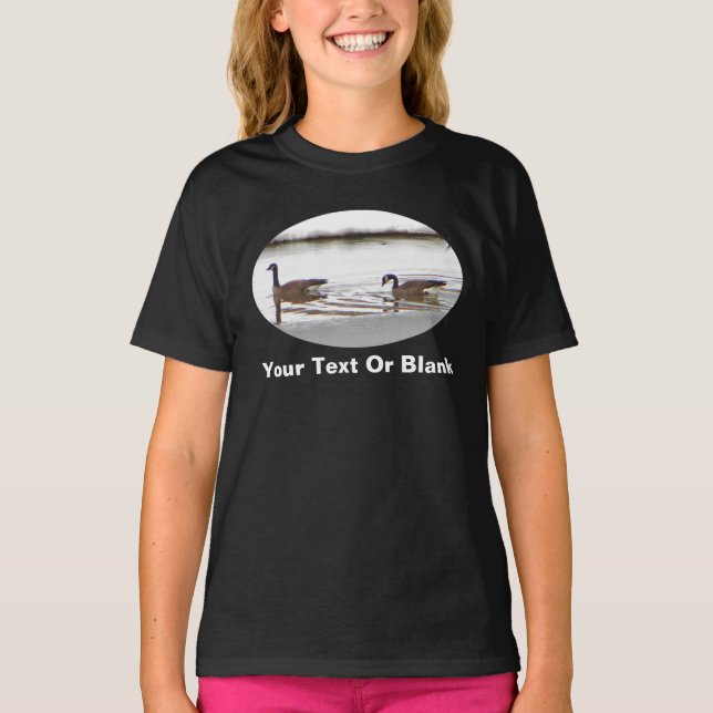 Honkers - Kanada - Gänse T-Shirt (Vorderseite)