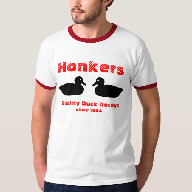 Honkers-Lockvögel T-Shirt (Vorderseite)