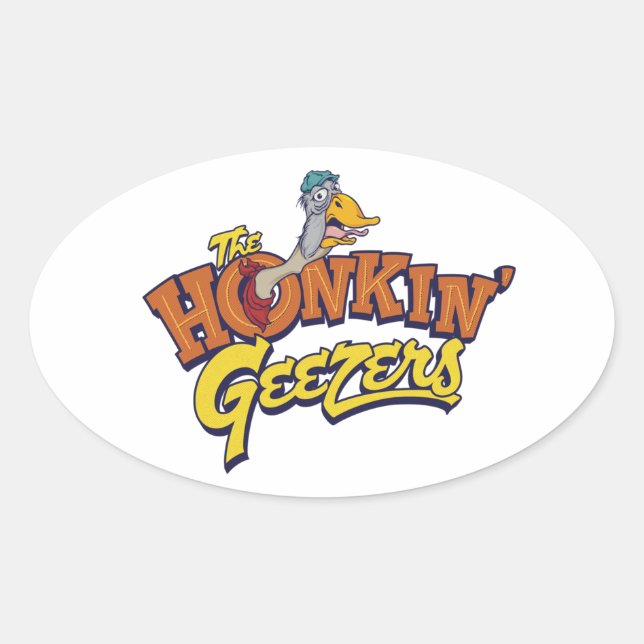 Honkin' Geezer Sticker (Vorderseite)