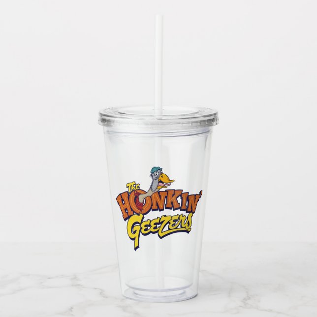 Honkin' Geezers Shlorp Tumbler Acryltrinkbecher (Vorderseite)