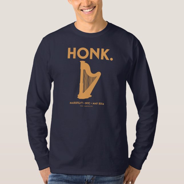 Honklangärmliger Raglan T-Shirt (Vorderseite)