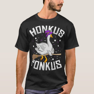 Honkus Ponkus Funny Goose Kostüm Hexenhund T-Shirt