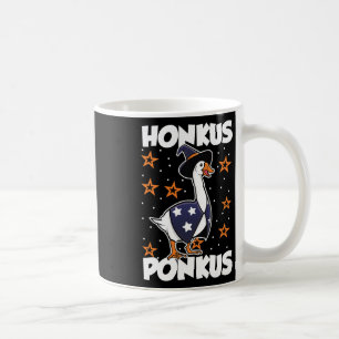 Honkus Ponkus Funny Halloween Hexe Niedliche Gänse Kaffeetasse