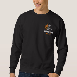 Honky Tonk Heat Jersey Style Sweater Sweatshirt