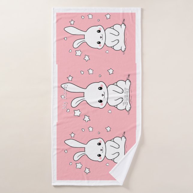 Honney Bunny Badehandtuch (Badehandtuch)