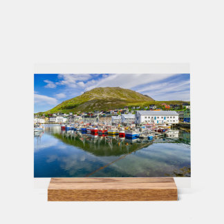 Honningsvag am Nordkapp Acrylschild