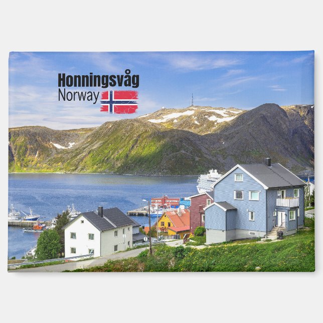Honningsvåg Magnet (Vorderseite)