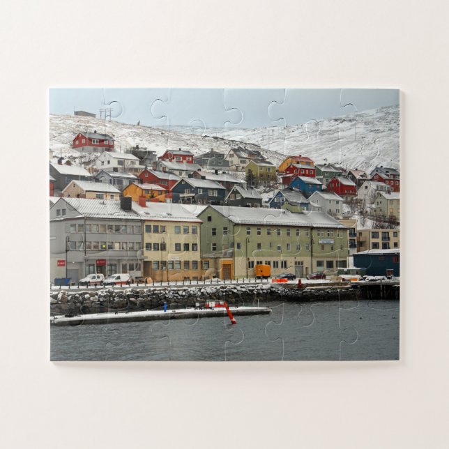 Honningsvåg, Norwegen 30-pc Puzzle (Horizontal)
