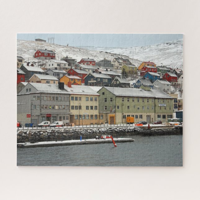 Honningsvåg, Norwegen 520-pc Puzzle (Horizontal)
