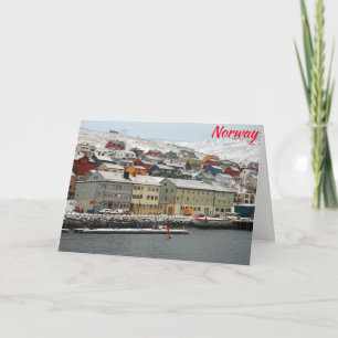 Honningsvåg, Norwegen Karte