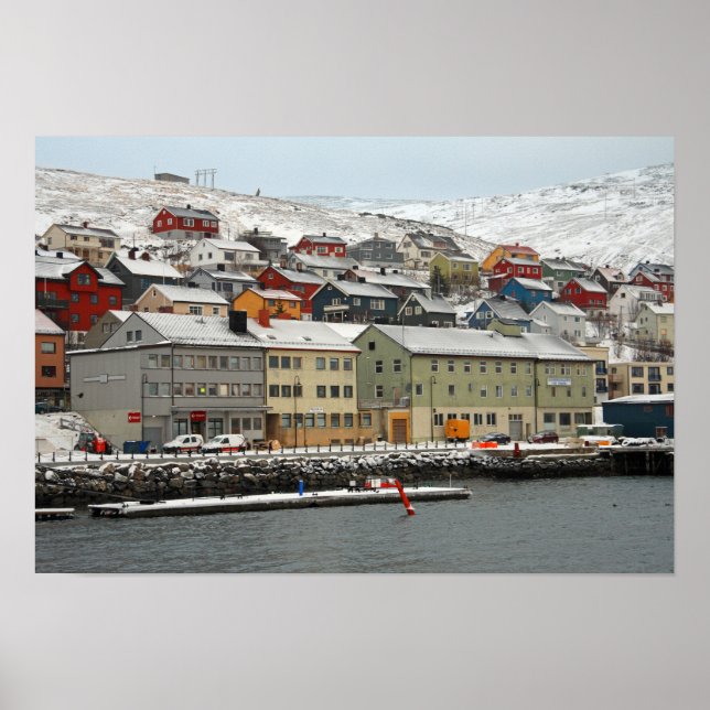 Honningsvåg, Norwegen Poster (Vorne)