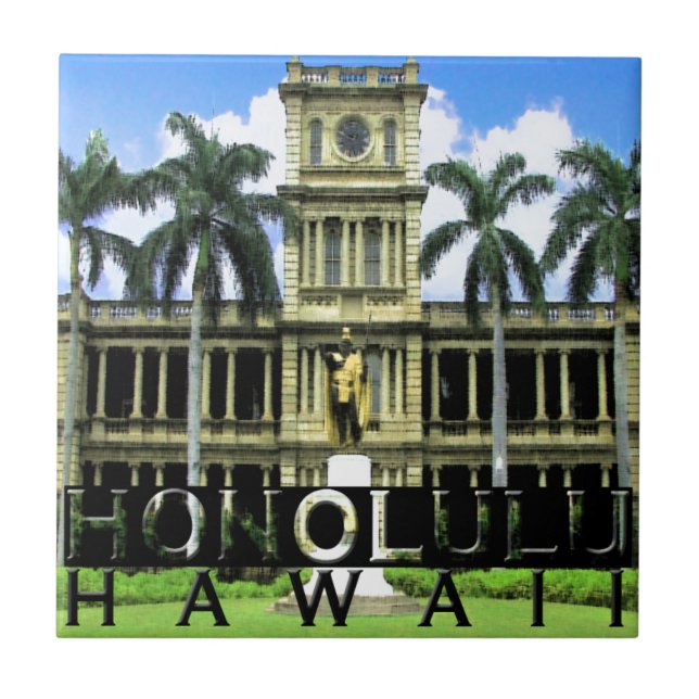 Honolulu Fliese (Vorderseite)