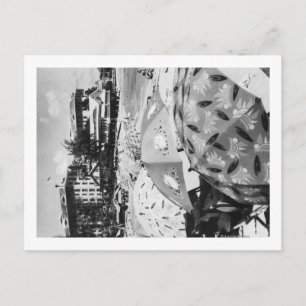 Honolulu, Hawaii - Aussicht auf den Strand von Wai Postkarte