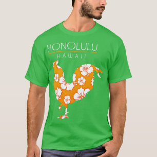 Honolulu Hawaii Blume Hibiskus Hühnerliebhaber Sou T-Shirt