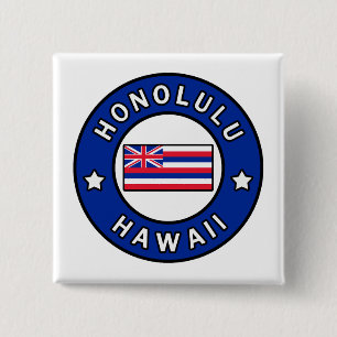 Honolulu Hawaii Button