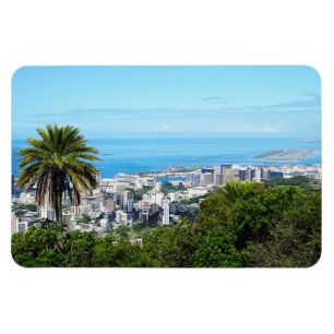 Honolulu Hawaii Foto Magnet