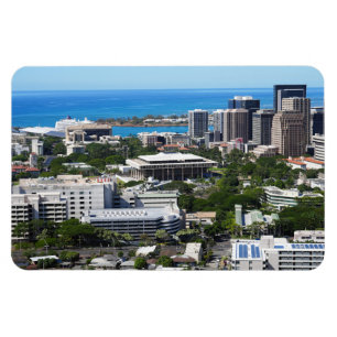 Honolulu Hawaii Foto Magnet