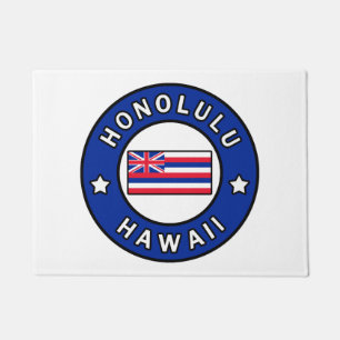 Honolulu Hawaii Fußmatte