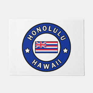 Honolulu Hawaii Fußmatte