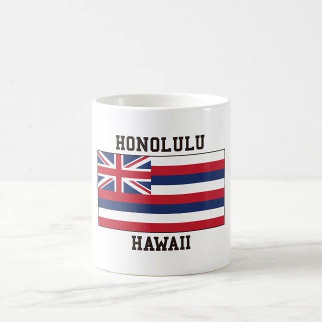 Honolulu Hawaii Kaffeetasse (Mittel)