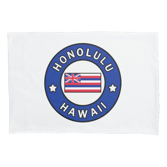 Honolulu Hawaii Kissenbezug (Vorderseite)