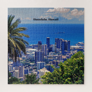 Honolulu, Hawaii malerisches Stadtbild Puzzle