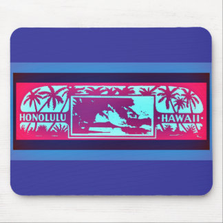 HONOLULU HAWAII MOUSEPAD